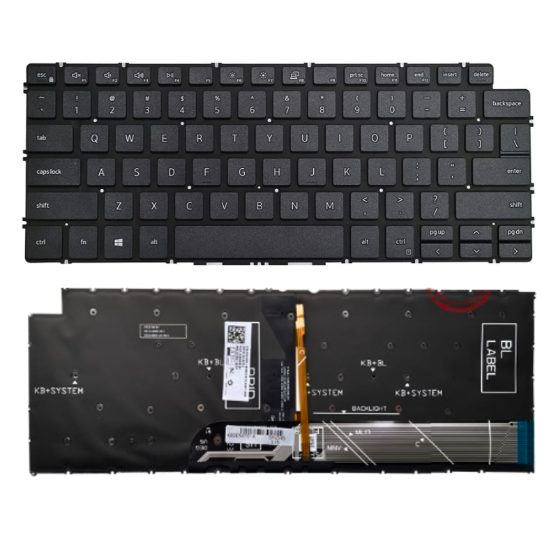 Cargue la imagen en el visor de la galería, DELL Vostro 14Pro 7620 14 5410 7415 9710 Latitude 3420 Series - Laptop Keyboard With Back Light US Layout
