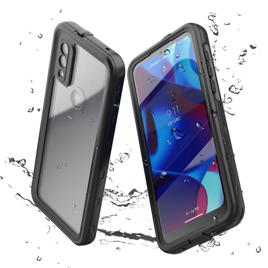 [A-Series] Motorola Moto G Pure (2021) - Redpepper Full Covered Waterproof Heavy Duty Tough Armor Case