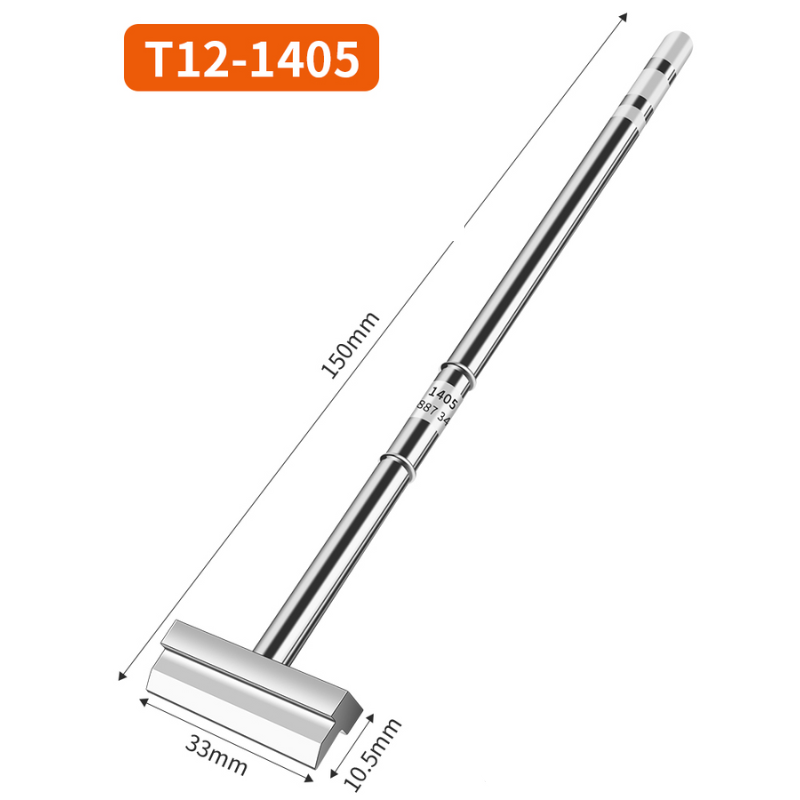 Chargez l&#39;image dans la visionneuse de la galerie, [LXZ924105] T12 Spade-Shaped Soldering Iron Tip with Integrated Heating Core
