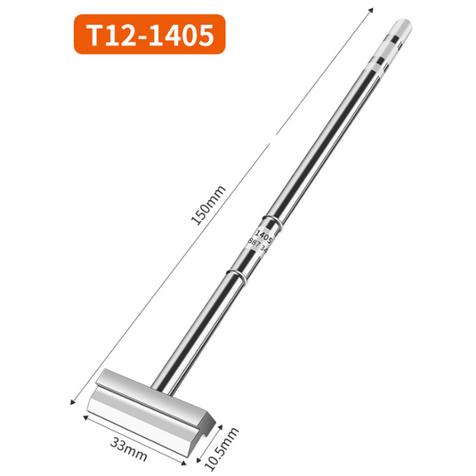 [LXZ924105] T12 Spade-Shaped Soldering Iron Tip with Integrated Heating Core