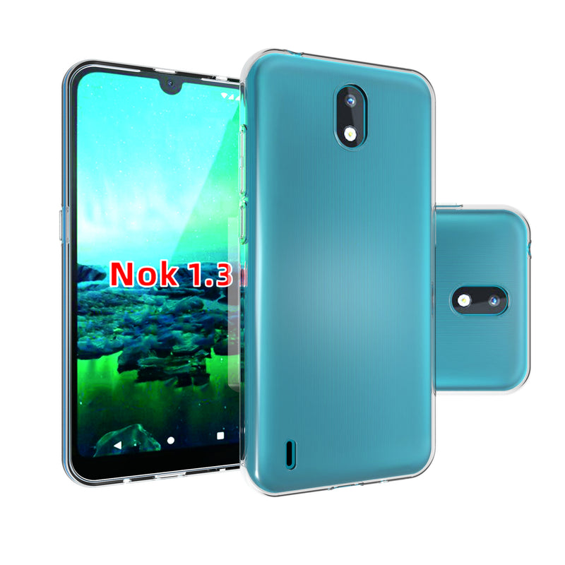 Load image into Gallery viewer, Nokia 1.3 - AirPillow Cushion Transparent Soft Clear TPU Four Corners Protective Case
