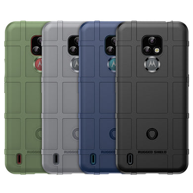 Motorola Moto E7/E7Plus/E7 Power/E7i Power - Shield Shockproof Rugged Heavy Duty Case