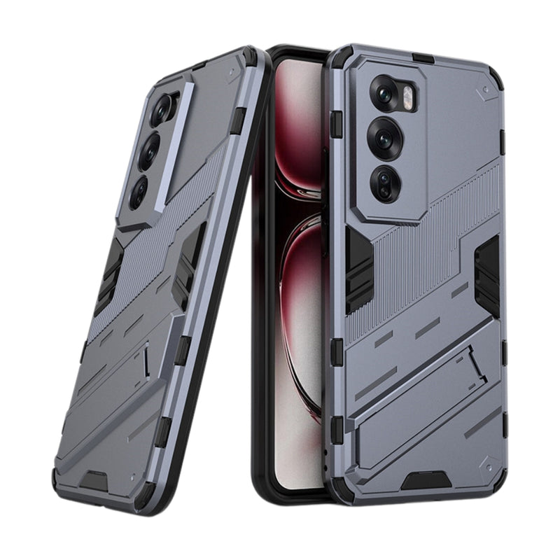 Cargue la imagen en el visor de la galería, OPPO Reno12/Pro - Armored Style Shockproof Stand Phone Case
