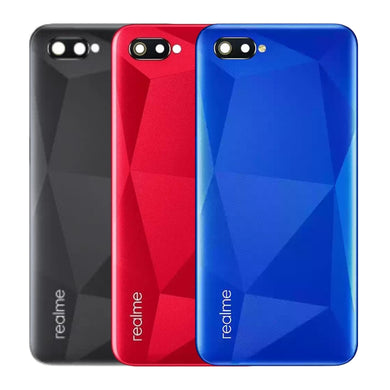 [With Camera Lens] Realme C2 (RMX1941, RMX1943, RMX1945) - Back Rear Battery Cover Panel - Polar Tech Australia