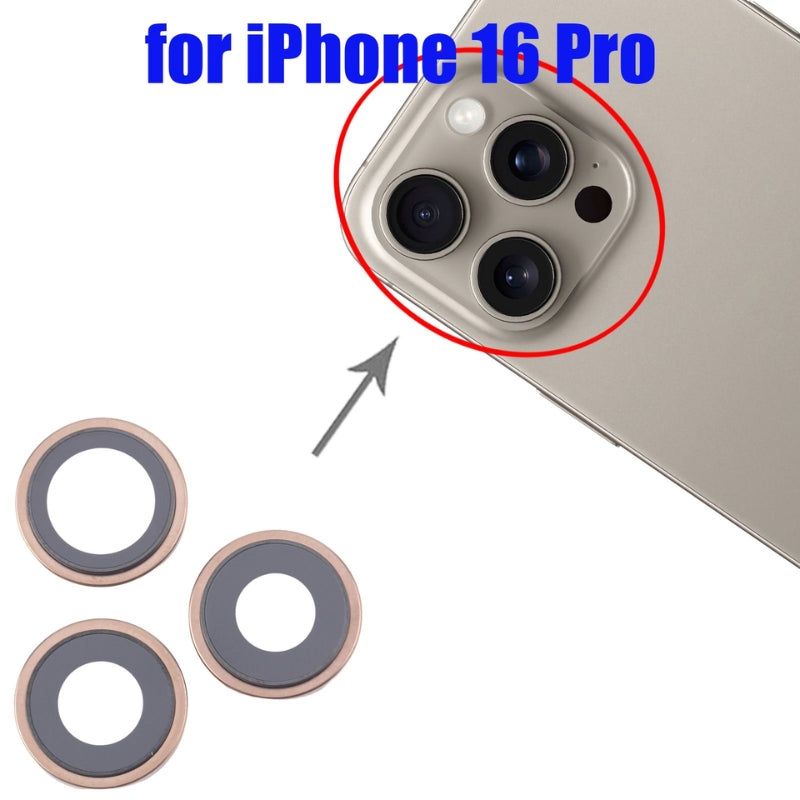 Cargue la imagen en el visor de la galería, Apple iPhone 16 Pro - Camera Lens Cover
