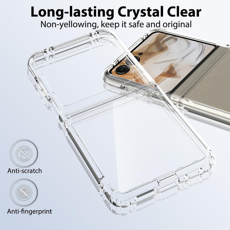 Load image into Gallery viewer, Motorola Moto Razr 2024 - AirPillow Cushion Transparent Soft Clear TPU Case
