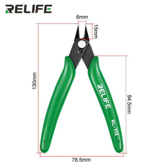 [RL-113] RELIFE Precision Diagonal Pliers - Polar Tech Australia