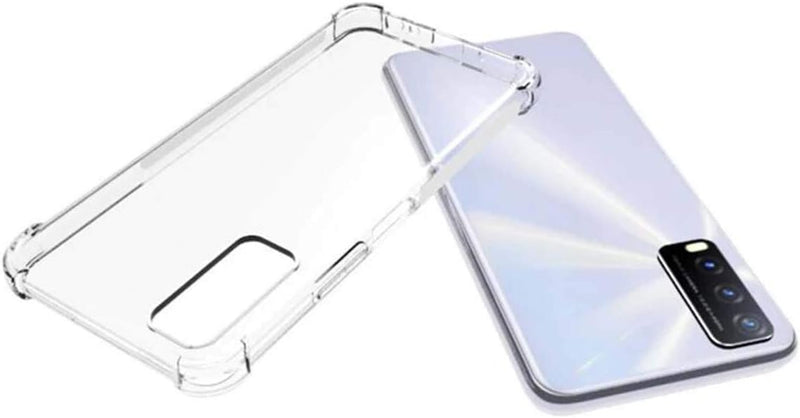 Cargue la imagen en el visor de la galería, Vivo Y20/Y20i/Y20s - AirPillow Cushion Transparent Soft Clear TPU Four Corners Protective Case
