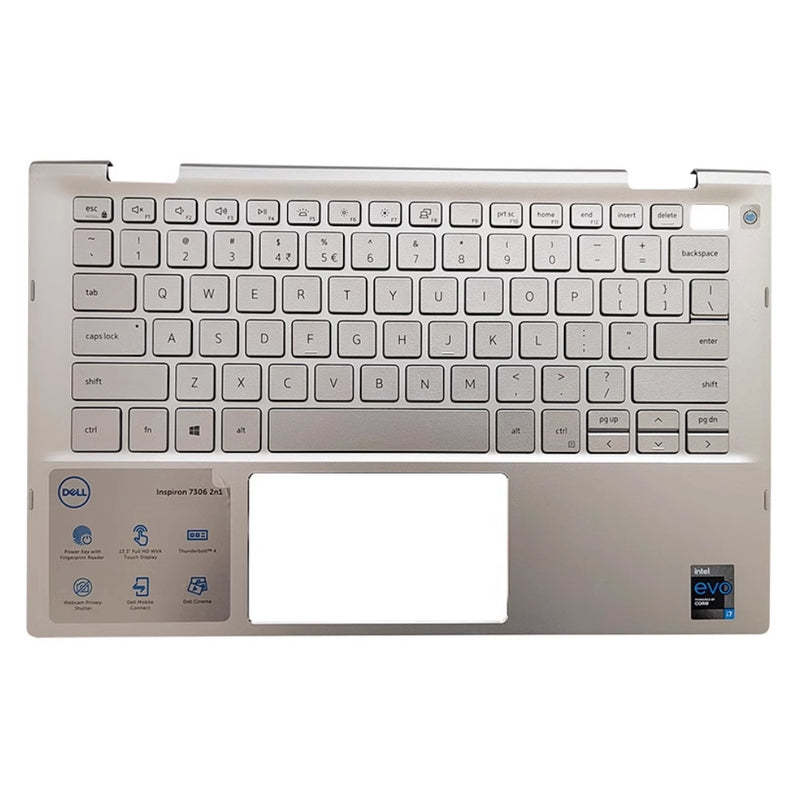 Chargez l&#39;image dans la visionneuse de la galerie, Dell Inspiron 2 in 1 13 inch 7300 Series P124G - Laptop Keyboard With Back Light Frame Cover US Layout - Polar Tech Australia
