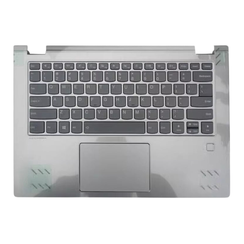 Cargue la imagen en el visor de la galería, Lenovo Yoga 530-14IKB &amp; Ideapd Flex 6-14IKB - Keyboard With Back Light &amp; Trackpad Frame Housing Palmrest US Layout Assembly - Polar Tech Australia
