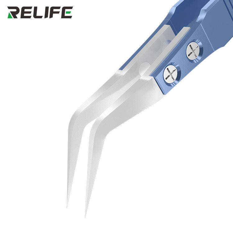 Load image into Gallery viewer, [RT-11E, RT-15E] RELIFE Precision Titanium Alloy Ceramic Tweezers - Polar Tech Australia
