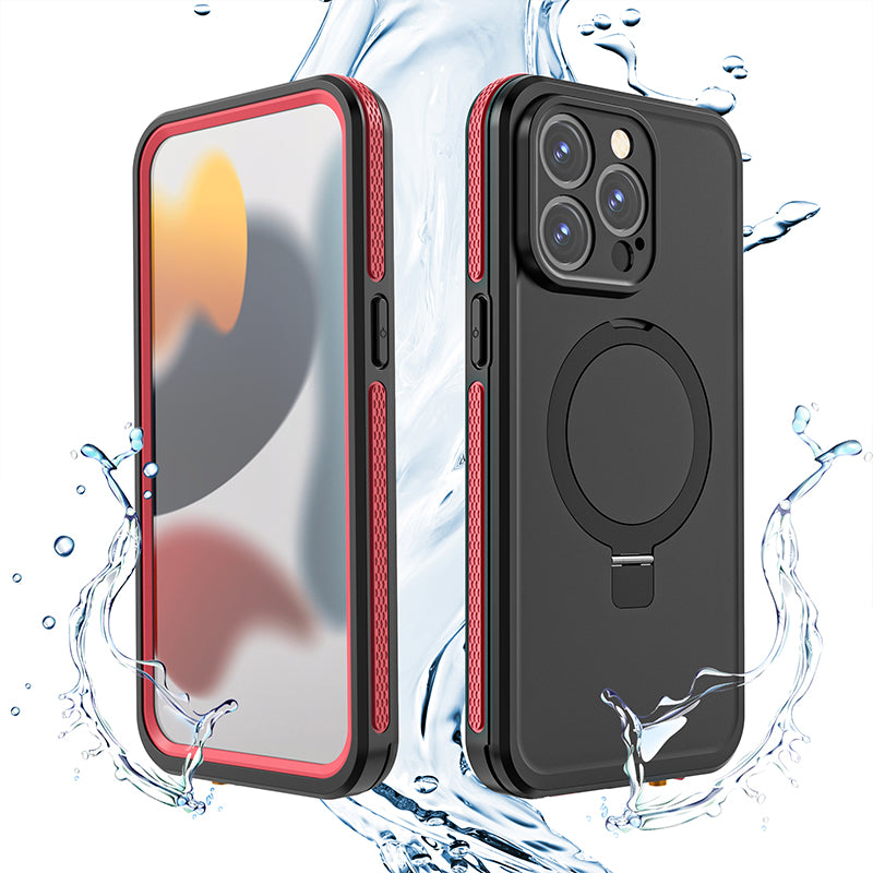 Cargue la imagen en el visor de la galería, [Magsafe Compatible] Apple iPhone 15 Pro Max - Redpepper Full Covered Waterproof Heavy Duty Tough Armor Case - Polar Tech Australia
