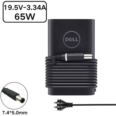 [65 W/19,5 V-3,34 A] [7,4 x 5,0] Dell Latitude & Precision & Alienware 11 M11X Adaptateur secteur AC Chargeur mural pour ordinateur portable (prise AU)