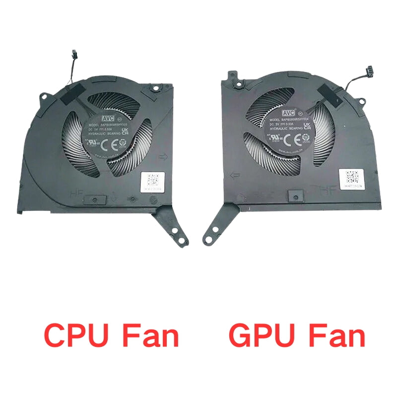 Cargue la imagen en el visor de la galería, Lenovo Legion 5 15ARH7 15ARH7H 15IAH7 15IAH7H (Year 2022) Series - CPU &amp; GPU Cooling Fan Replacement Parts
