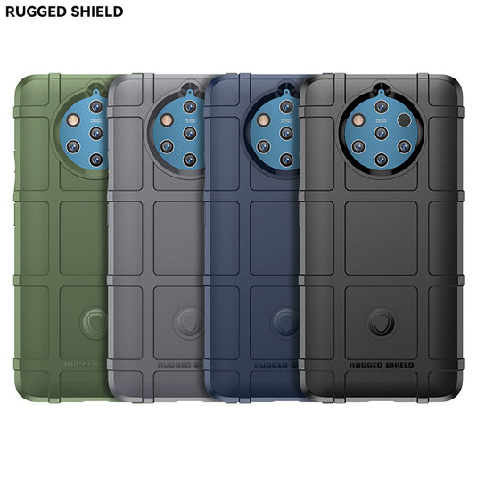 Nokia 9 PureView - Shield Shockproof Rugged Heavy Duty Case With 2PC 9HD Tempered Glass Screen Protector