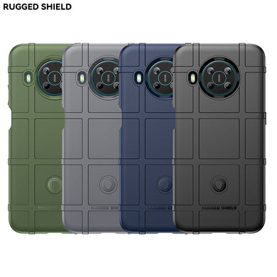 Nokia X20/X10/X100 - Shield Shockproof Rugged Heavy Duty Case With 2PC 9HD Tempered Glass Screen Protector