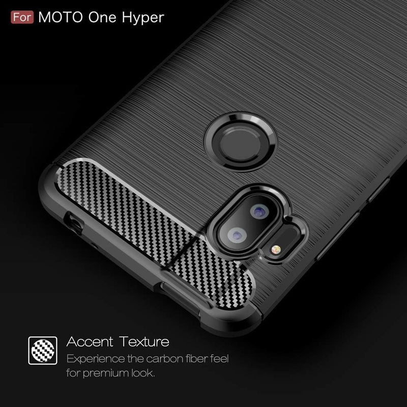 Load image into Gallery viewer, Motorola Moto One Hyper - Shield Shockproof Rugged Heavy Duty Case  With 2PC Tempered Glass Screen Protector
