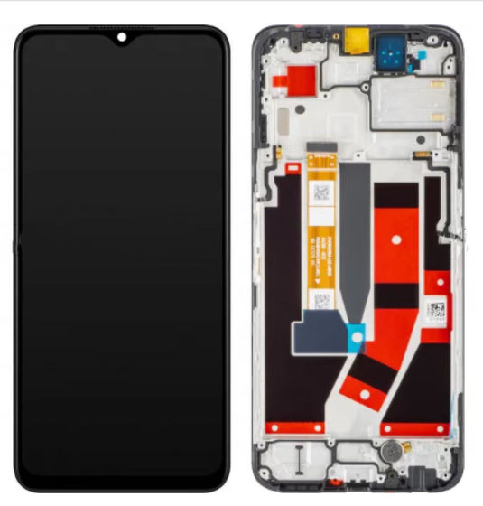 [With Frame] OPPO A77 5G 2022 (CPH2339) - LCD Digitizer Display Touch Screen Assembly - Polar Tech Australia