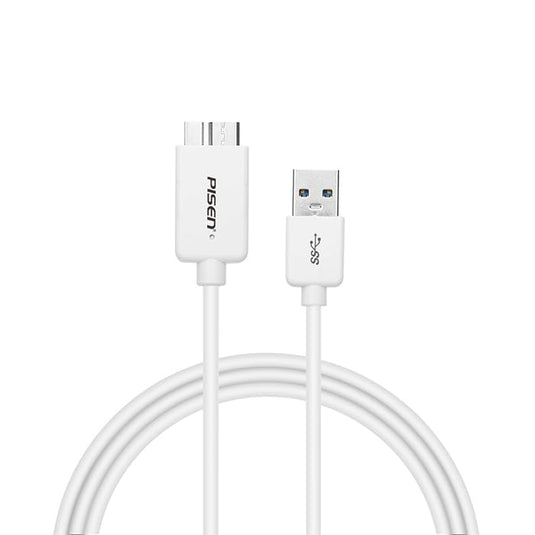 [1M] Pisen SuperSpeed USB 3.0 Male A to Micro B Cable Charging & Data Hard Drive Cable - Polar Tech Australia