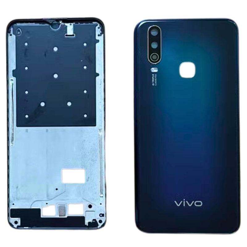 Chargez l&#39;image dans la visionneuse de la galerie, [With Camera Lens] VIVO Y3s (2020) - Rear Back Battery Cover Panel
