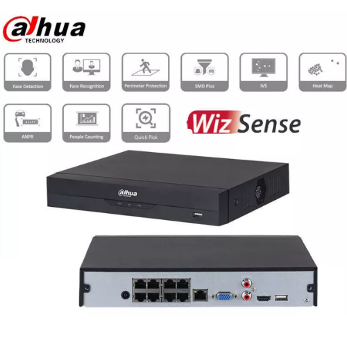 Load image into Gallery viewer, [DHI-NVR4108-8P] Dahua 8CH 4K 8 PoE AI SMD CCTV NVR Network Video Recorder  Security Camera System
