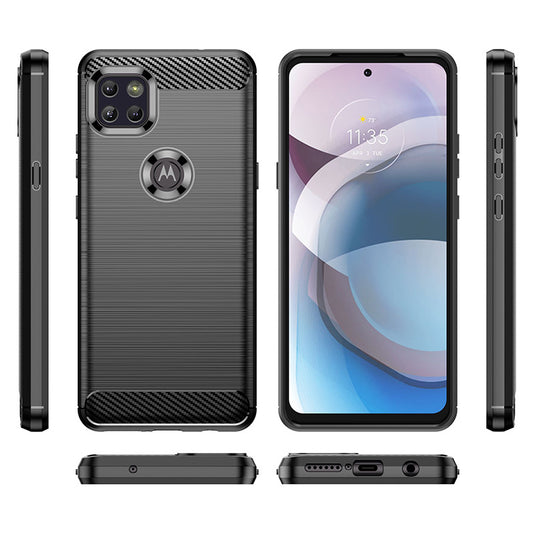 Motorola Moto One 5G Ace/One 5G UW Ace - Shield Shockproof Rugged Heavy Duty Case  With 2PC Tempered Glass Screen Protector