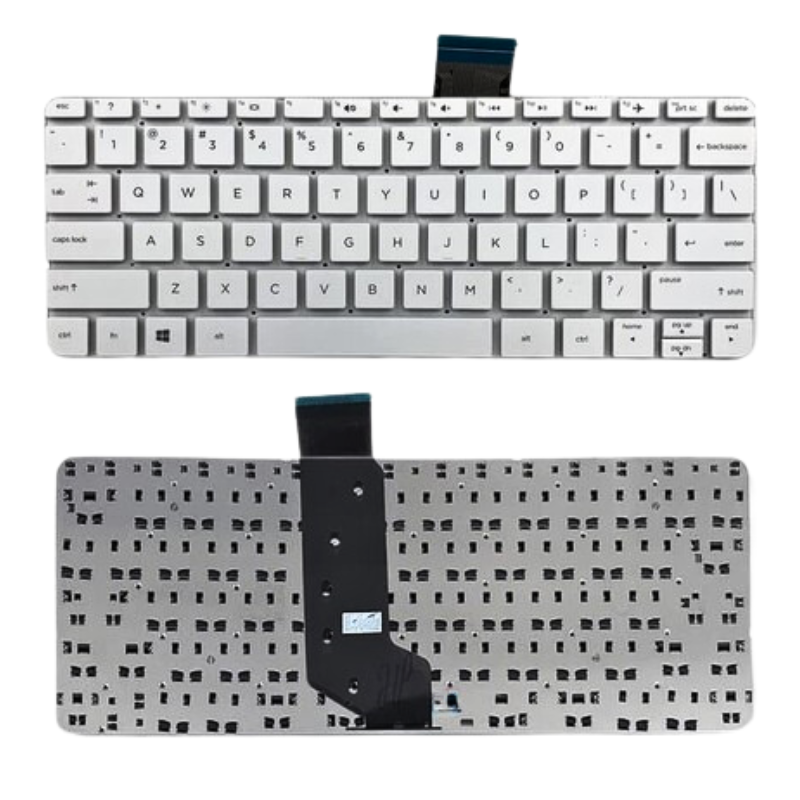 Chargez l&#39;image dans la visionneuse de la galerie, HP X360 11-N001EE 11-N010 11-N011 11-N014 N120TU TPN-C115 Series - Laptop Keyboard Without Back Light US Layout
