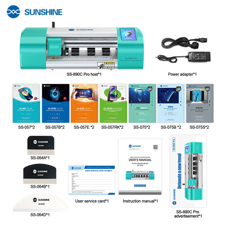 Cargue la imagen en el visor de la galería, [SS-890C Pro] SUNSHINE Multifunctional Intelligent Cloud Film Cutting Machine（12.9 INCH)/Upgraded version - Polar Tech Australia
