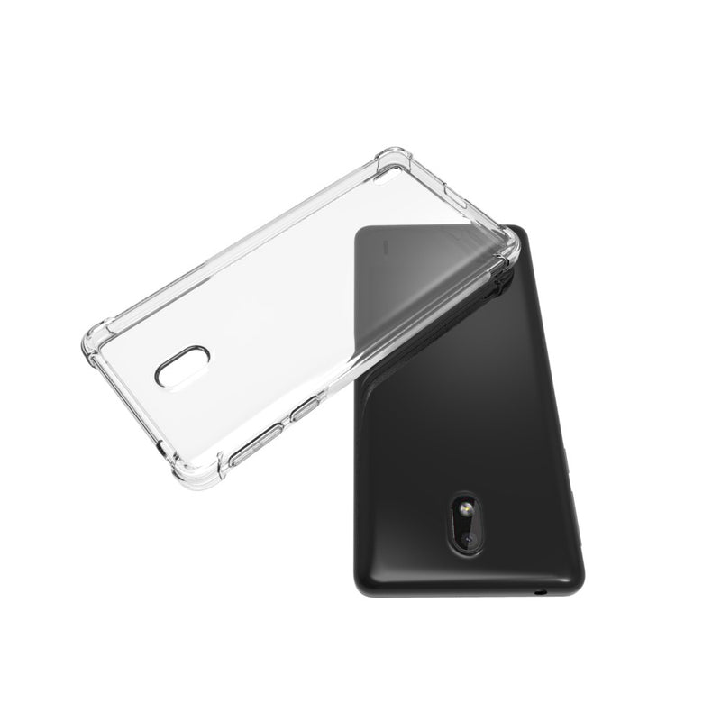 Cargue la imagen en el visor de la galería, Nokia 1 Plus - AirPillow Cushion Transparent Soft Clear TPU Four Corners Protective Case
