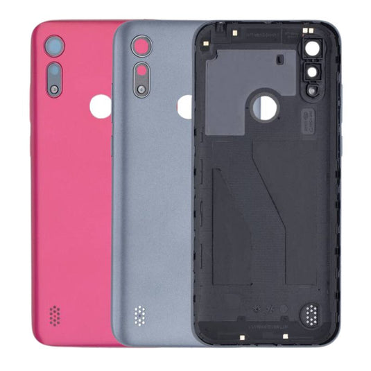 [With Camera Lens] Motorola Moto E6i (XT2053-5) Back Rear Battery Cover Housing Frame - Polar Tech Australia