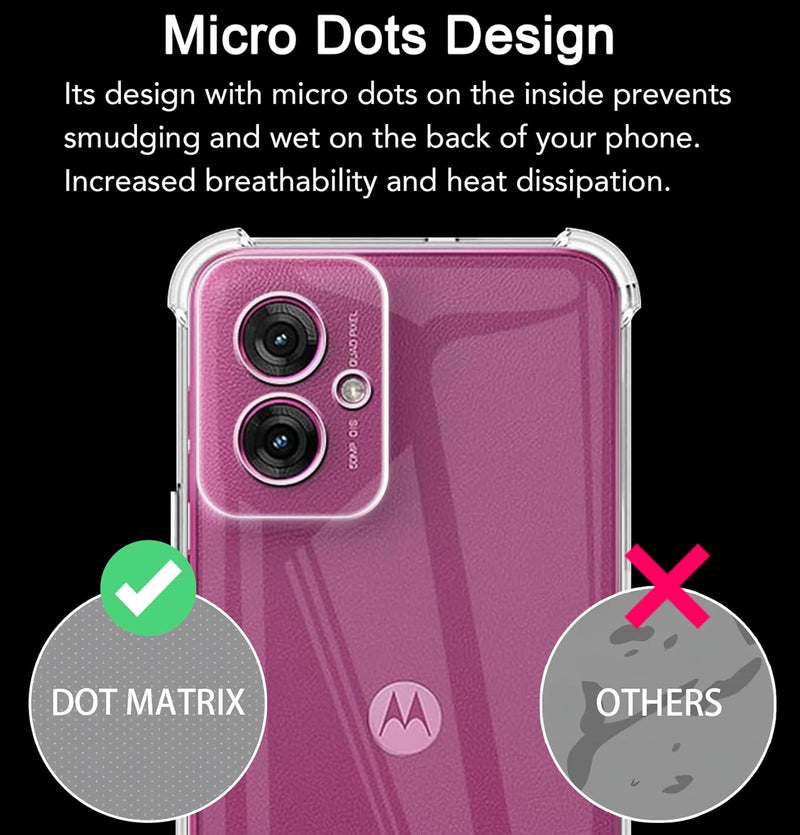 Load image into Gallery viewer, Motorola Moto G55 5G - AirPillow Cushion Transparent Soft Clear TPU Four Corners Protective Case
