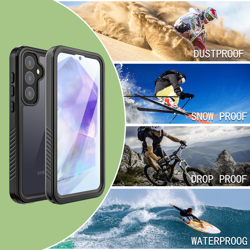 Cargue la imagen en el visor de la galería, Samsung Galaxy A55 5G (SM-A556) Redpepper Waterproof Heavy Duty Tough Armor Case - Polar Tech Australia
