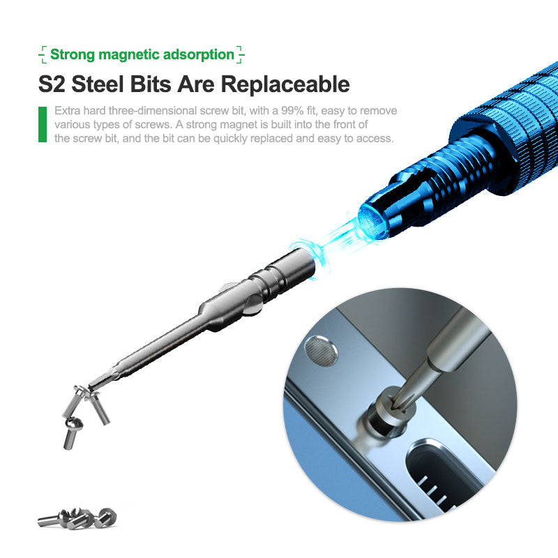 Cargue la imagen en el visor de la galería, [RL-725] RELIFE 6-in-1 Adjustable Torque Screwdriver - Polar Tech Australia
