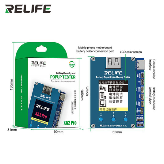 [XA2 Pro] RELIFE Battery Efficiency Popup Tester - Polar Tech Australia