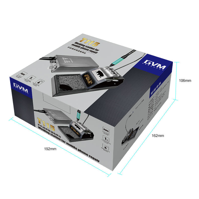 Chargez l&#39;image dans la visionneuse de la galerie, [T115] GVM Mobile Phone Repair Constant Temperature Welding Station - Polar Tech Australia
