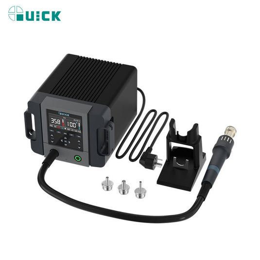 [861 Pro][Lead-Free] QUICK 1300w Smart AI Voice Control Intelligent Digital Display Hot Air Desoldering Heat Station 220V - Polar Tech Australia