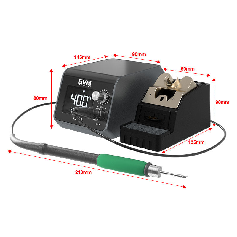 Load image into Gallery viewer, [T210S] GVM Smart Soldering Station 220V - Polar Tech Australia
