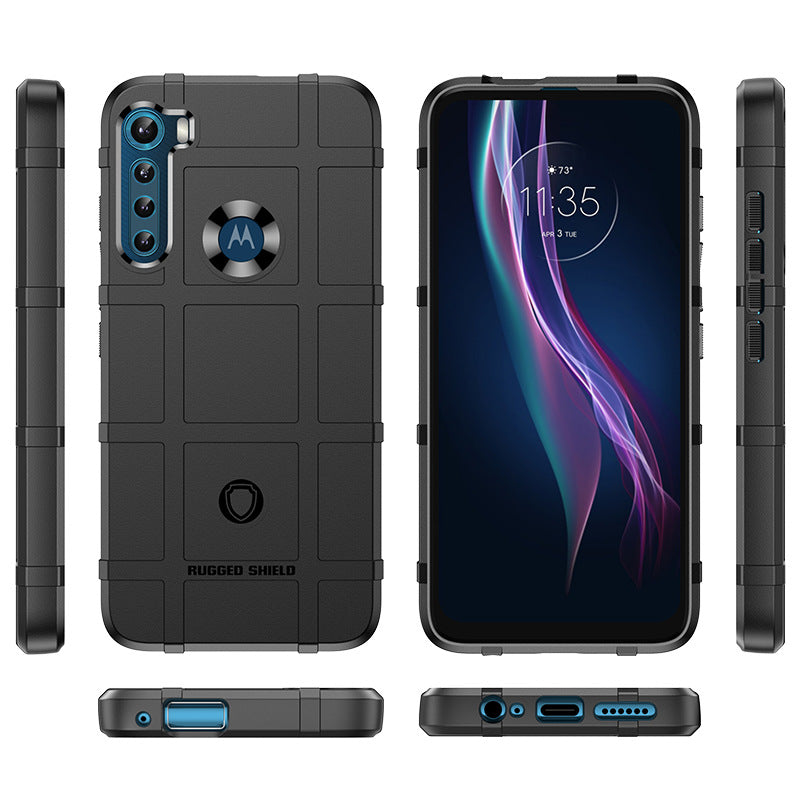 Load image into Gallery viewer, Motorola Moto One Fusion/One Fusion+ - Shield Shockproof Rugged Heavy Duty Case  With 2PC Tempered Glass Screen Protector
