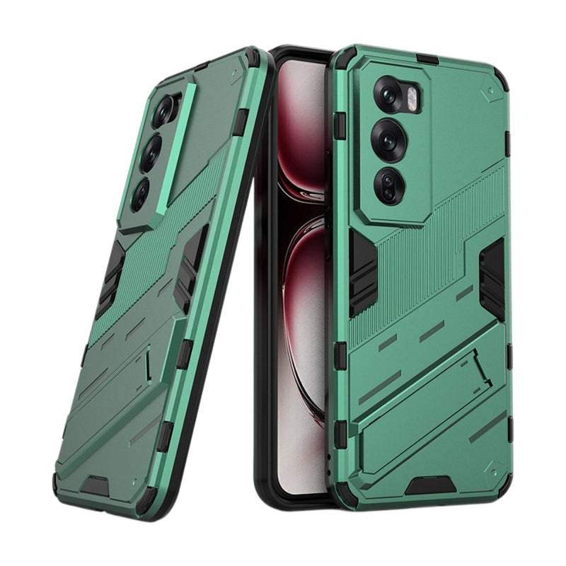 Cargue la imagen en el visor de la galería, OPPO Reno12/Pro - Armored Style Shockproof Stand Phone Case
