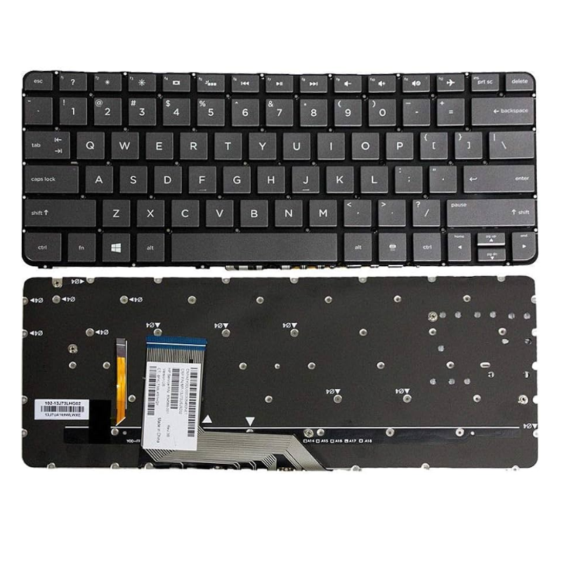 Chargez l&#39;image dans la visionneuse de la galerie, HP Spectre X360 13-4000 13-4001 13T-4000 TPN-Q157 Q213 Series - Laptop Keyboard With Back Light US Layout
