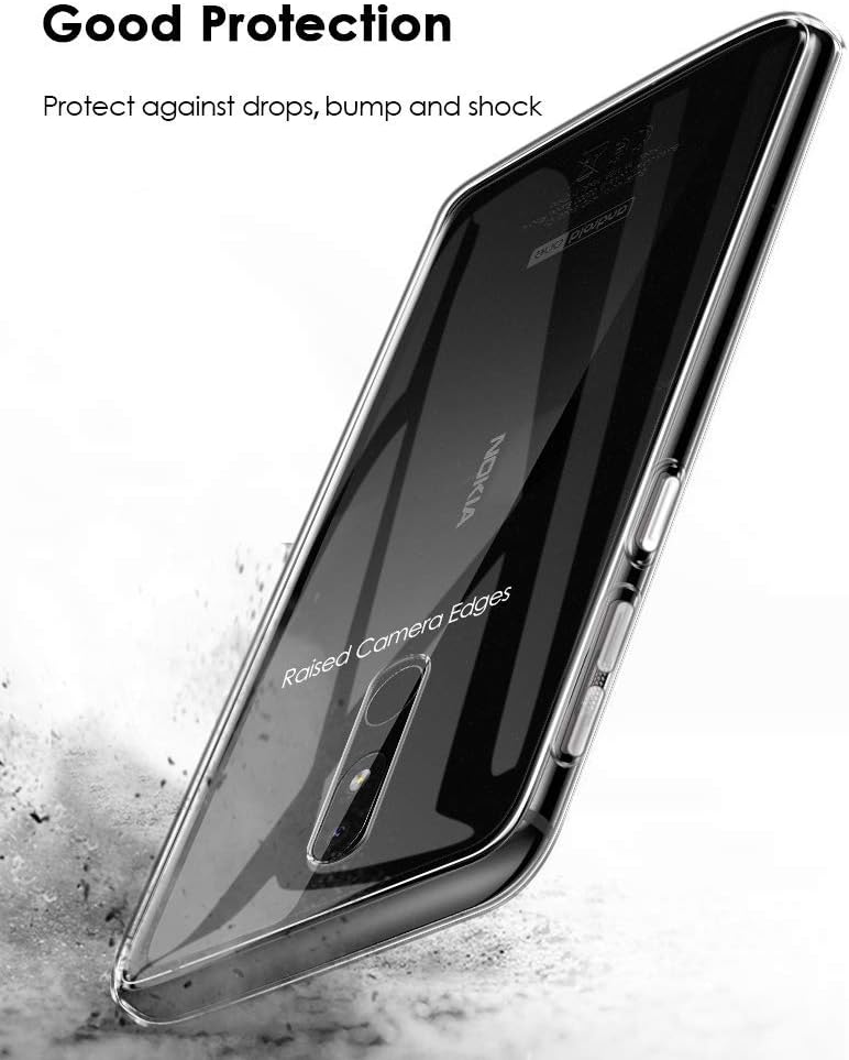 Chargez l&#39;image dans la visionneuse de la galerie, Nokia 3.2 - AirPillow Cushion Transparent Soft Clear TPU Four Corners Protective Case
