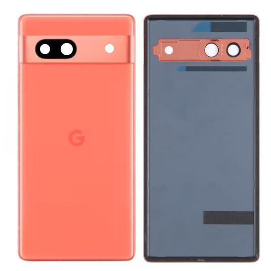 [With Camera Lens] Google Pixel 7A (GWKK3) - Rear Back Battery Cover Panel (Built-in Adhesive) - Polar Tech Australia