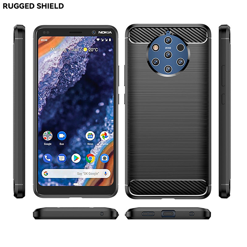 Cargue la imagen en el visor de la galería, Nokia 9/9 PureView - Shield Shockproof Rugged Heavy Duty Case
