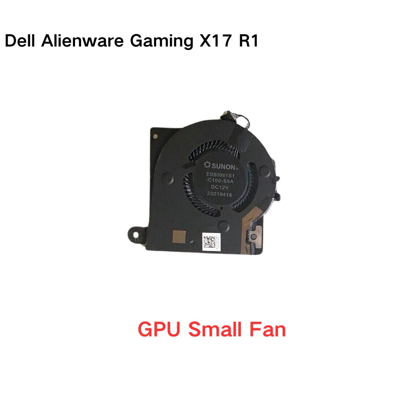 Chargez l&#39;image dans la visionneuse de la galerie, Dell Alienware Gaming X17 R1 R2 Series - Laptop CPU &amp; GPU Cooling Fan
