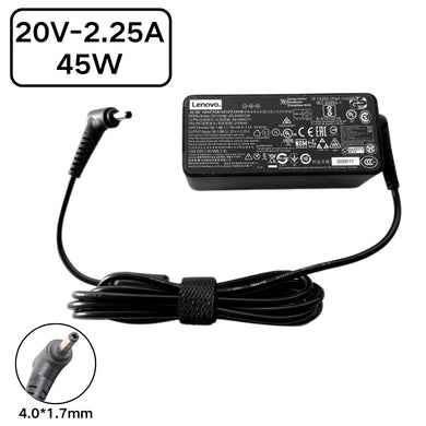 [20V-2.25A/45W][4.0x1.7] Lenovo IdeaPad Miix Chromebook Yoga Laptop Adaptador de fuente de alimentación de CA Cargador