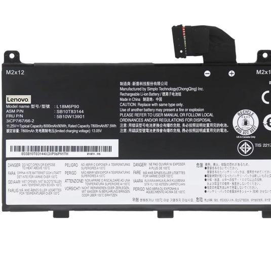 [L18C6P90] Lenovo ThinkPad P53-20QN000EMH/20QN000KCX Replacement Battery - Polar Tech Australia