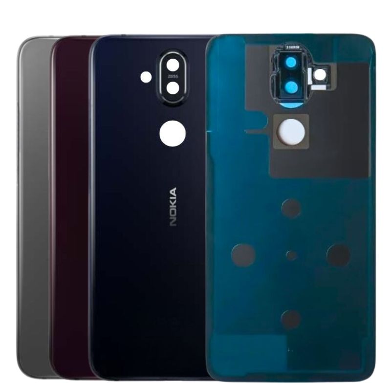 Chargez l&#39;image dans la visionneuse de la galerie, [With Camera Lens] Nokia 8.1 (X7) (TA-1099) Back Rear Replacement Glass Panel - Polar Tech Australia
