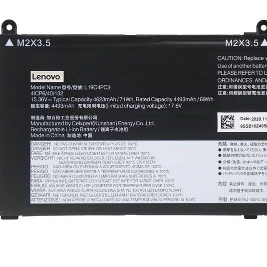 [L19C4PC3] Lenovo legion S7-15ARH5-82HM000EMH/82HM000PDU Replacement Battery - Polar Tech Australia