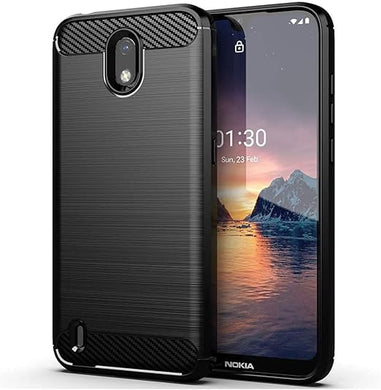 Nokia 1.3 - Shield Shockproof Rugged Heavy Duty Case With 2PC 9HD Tempered Glass Screen Protector