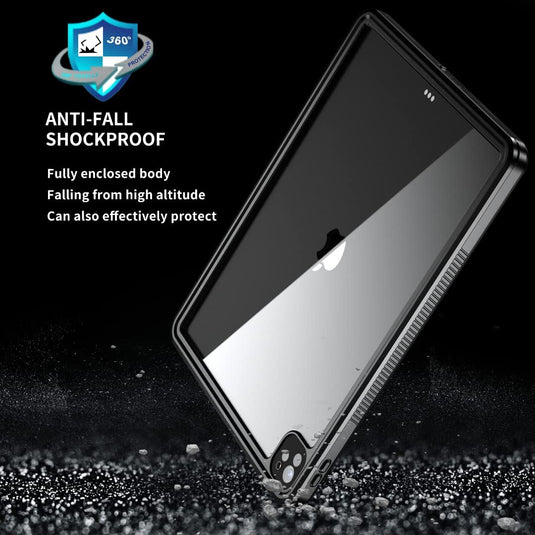 Apple iPad Air 6th Gen 13" (2024) - Shellbox Waterproof Heavy Duty Lifeproof Style Case - Polar Tech Australia